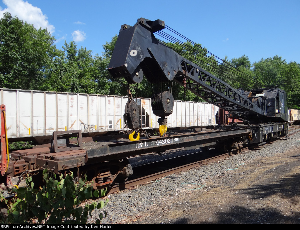 Former EL 442020 flat car